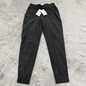 Nike Dri-FIT Golf Pants XS Womens UPF 40+ Black Houndstooth Lightweight New